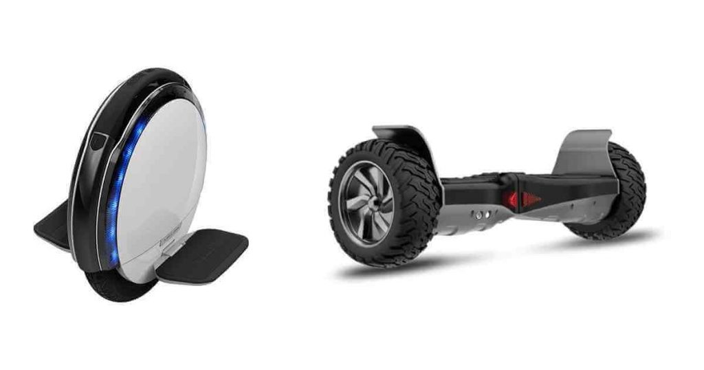 Comparatif vitesse maximale hoverboard